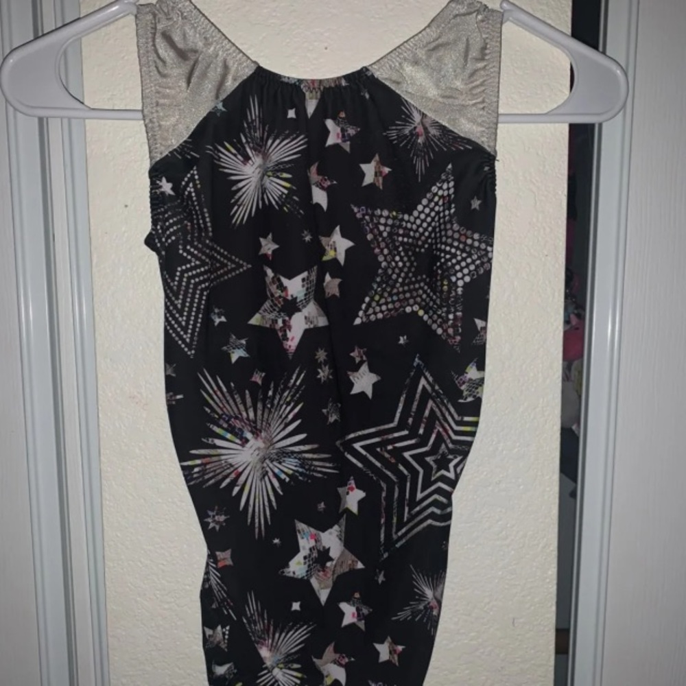 Star gymnastics leotard